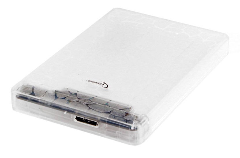 Контейнер для жесткого диска 2,5" USB 3.0 Gembird EE2-U3S-32P SATA Прозрачный