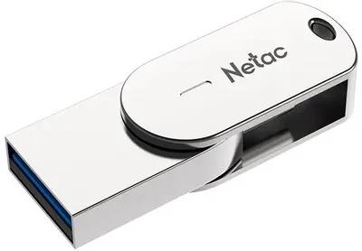 Флеш накопитель 64Gb USB+Type-C 3.2 Gen 1 Netac U785C (NT03U785C-064G-32PN)