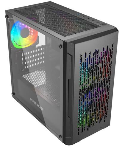 Корпус mATX без БП Powercase Mistral Micro D3B ARGB (CMMDB-A3)