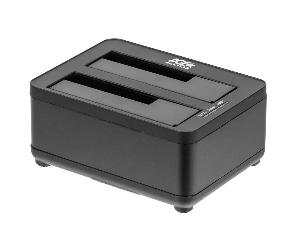 Док-станция для жёстких дисков AgeStar 3UBT8 (BLACK)