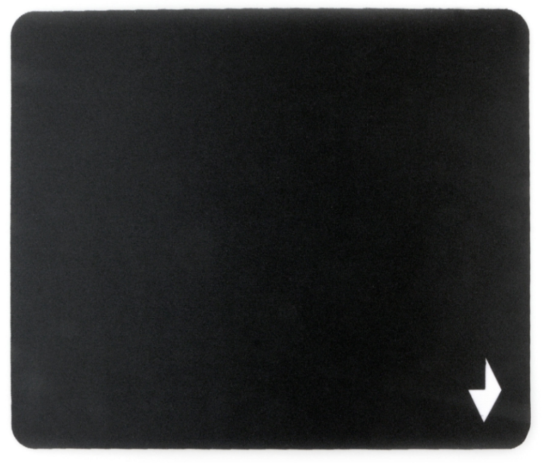 Коврик Gembird MP-BLACK-S 220*180*2мм, чёрный