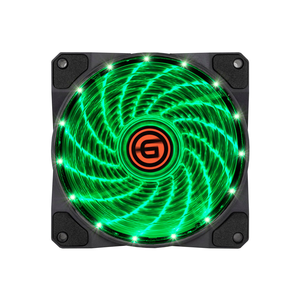 Вентилятор для корпуса Ginzzu LED 12LG15