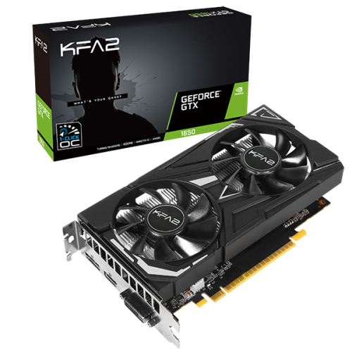 Видеокарта PCI-E 3.0 4Gb GeForce GTX 1650 KFA2 (65SQL8DS93EK)