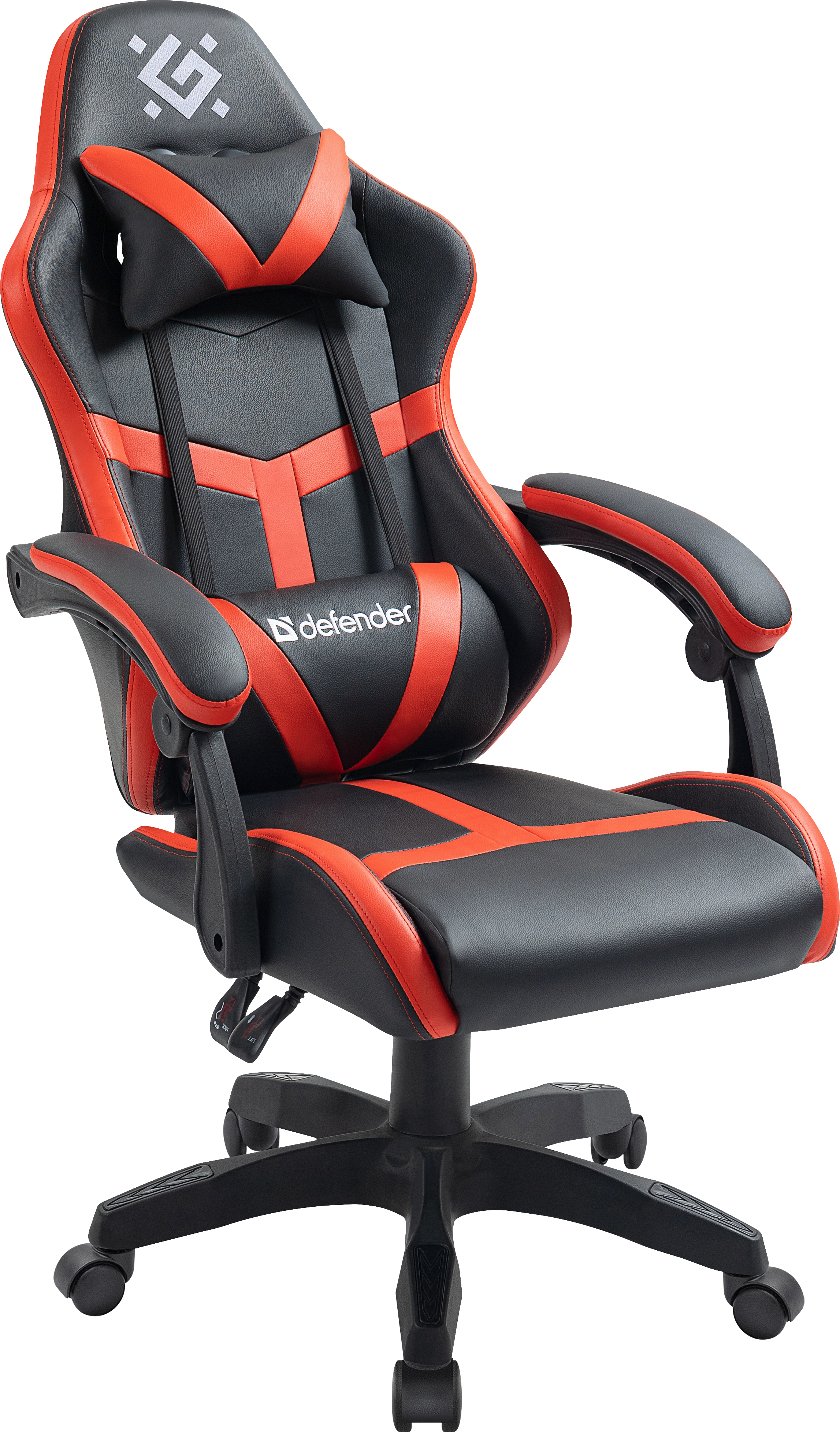 Кресло игровое Defender Synergy черн/красный