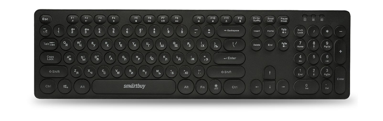 Клавиатура Smartbuy ONE 328, USB ,черный