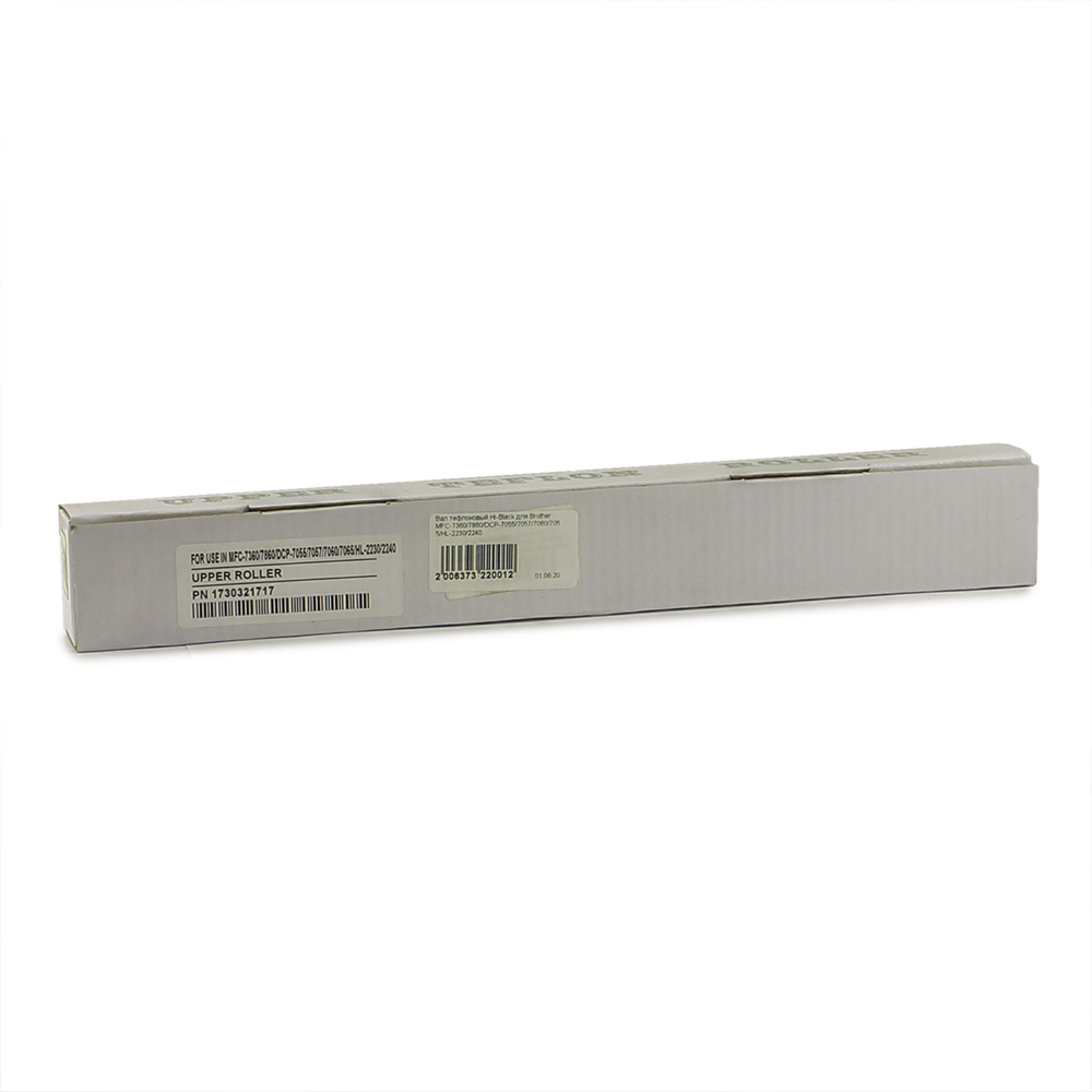 Вал тефлоновый (верхний) Hi-Black для Brother MFC-7360/7860/DCP-7055/7057/7060/7065/HL-2230/2240