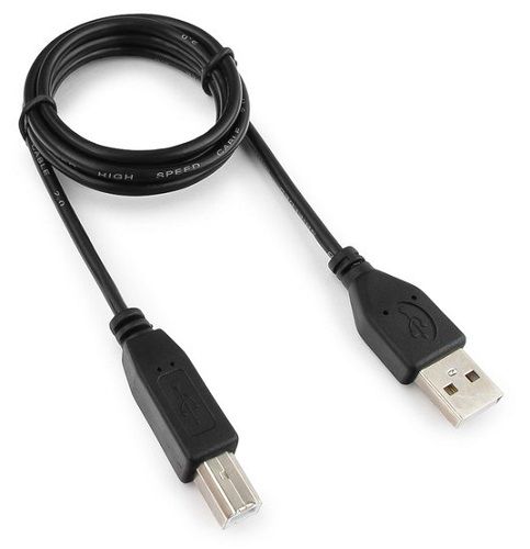Кабель AM-BM, 1m, USB 2.0, Гарнизон GCC-USB2-AMBM-1M