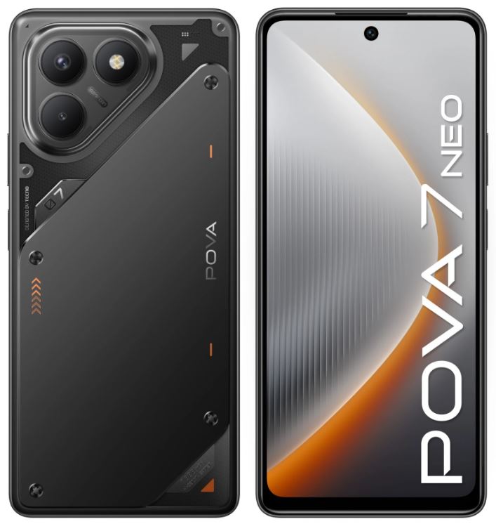 Смартфон Tecno Pova 7 Neo 8/256Gb, черный