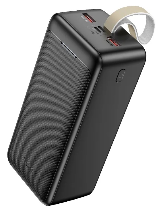 Портативный аккумулятор Hoco J111C Smart PD30W, 40000mAh, 3A, черный
