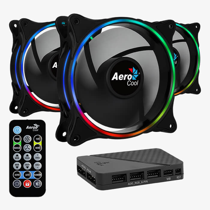 Комплект вентиляторов Aerocool Eclipse 12 PRO