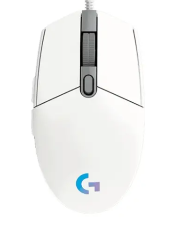 Мышь игровая Logitech G102 LIGHTSYNC, белый