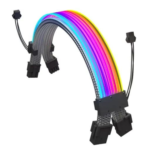 Кабель для материнской платы ARDOR Gaming ARGB 8-pin (M->F) - 2 шт
