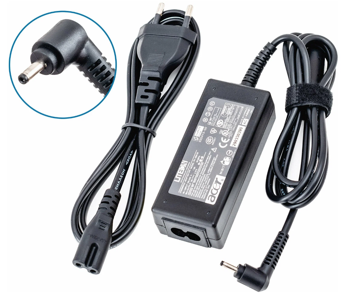 Блок питания для ноутбука Acer 45W (19V, 2.37A, 3.0-1.0mm) Copy AAA class