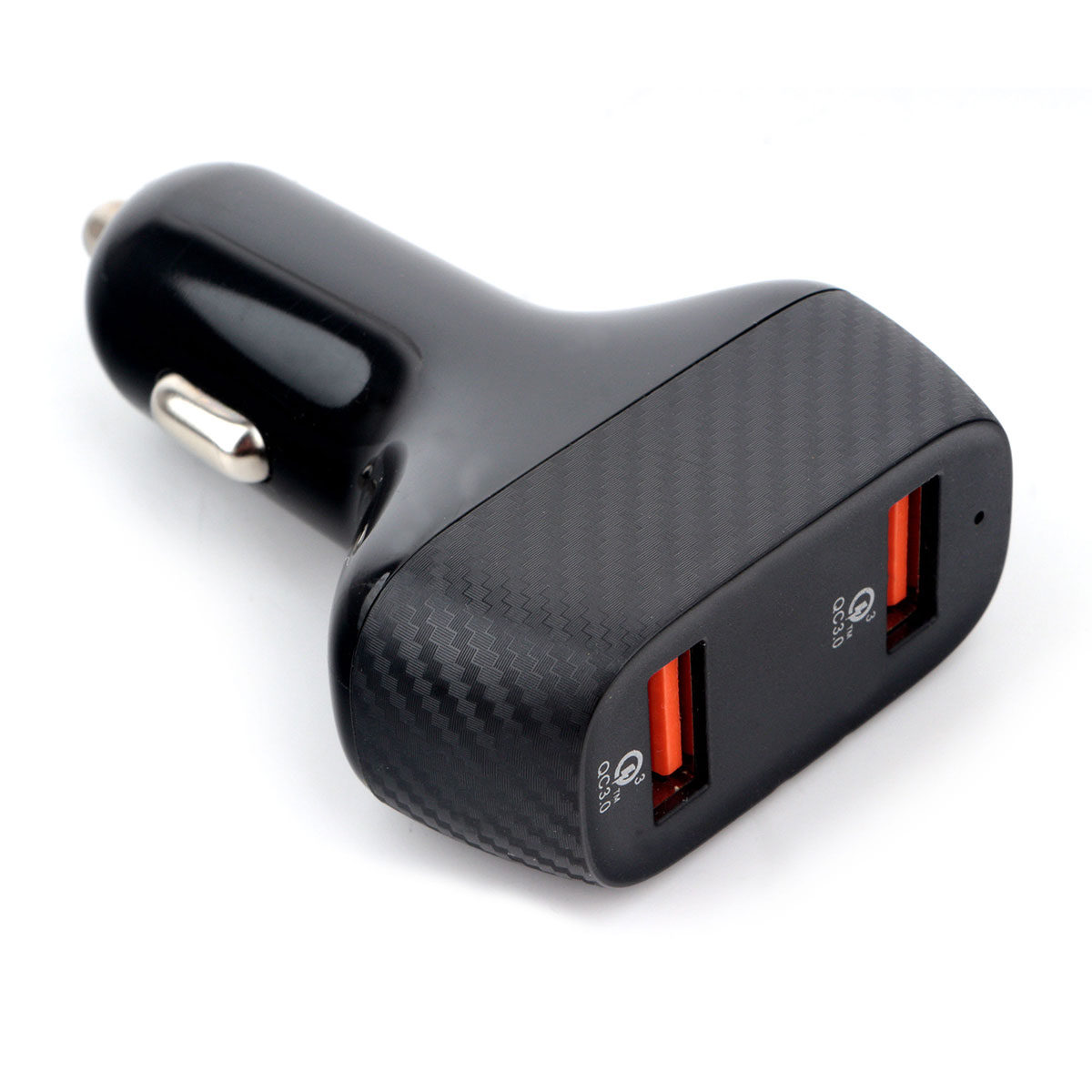 Автомобильное ЗУ Cablexpert MP3A-UC-CAR19 (12-24 В, 2 USB, 36Вт), QC, черный