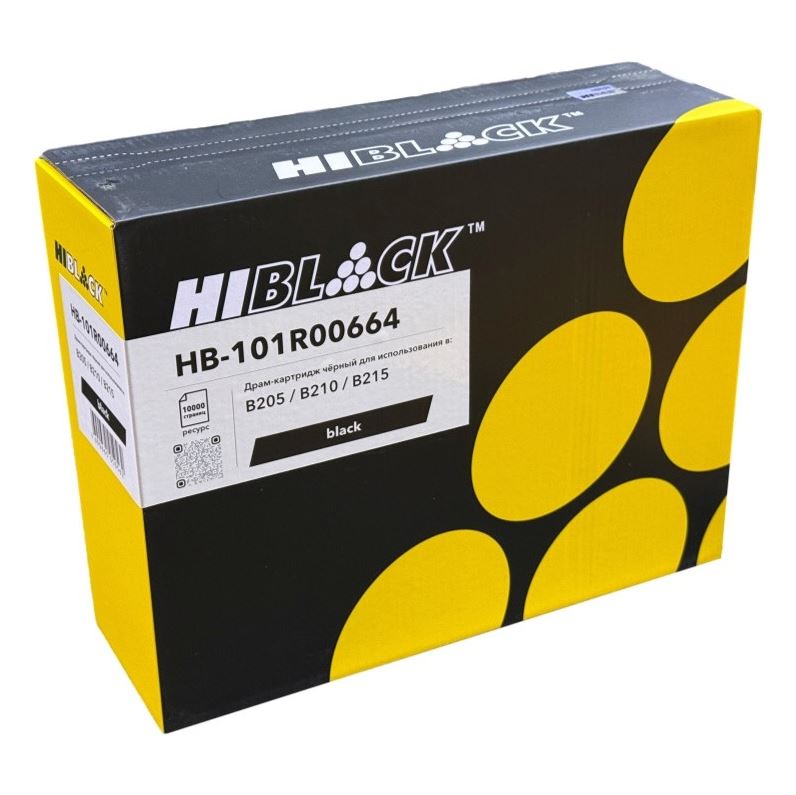 Драм-юнит совместимый Hi-Black (HB-101R00664) для Xerox B205/B210/B215, 10K