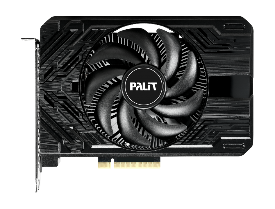 Видеокарта PCI-E 4.0 8Gb GeForce RTX 4060 Palit STORMX NE64060019P1-1070F