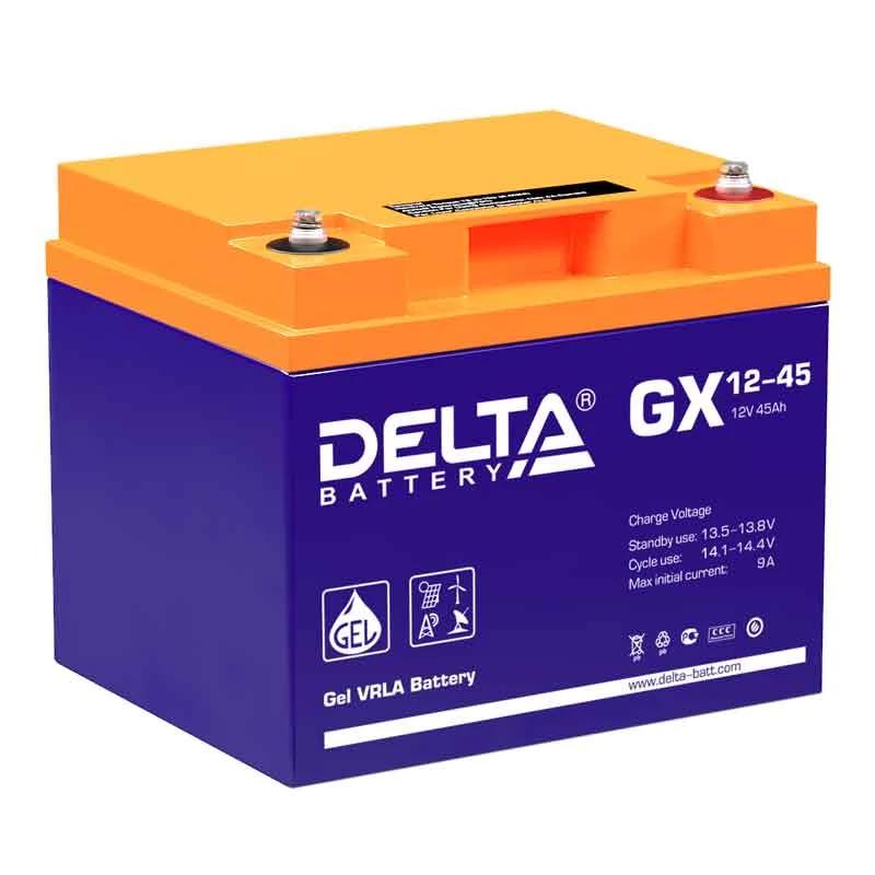 Аккумулятор Delta GX 12-45 12V 45Ah