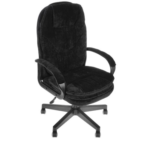 Кресло руководителя Бюрократ CH-868N Fabric черный Light-20, крестовина пластик