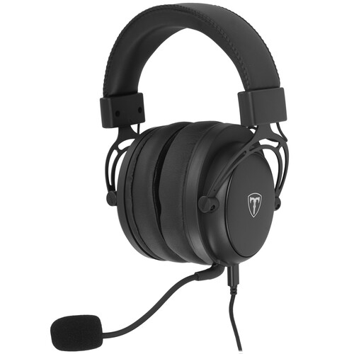 Гарнитура игровая T-Line Haze, черный, провод 2 м.