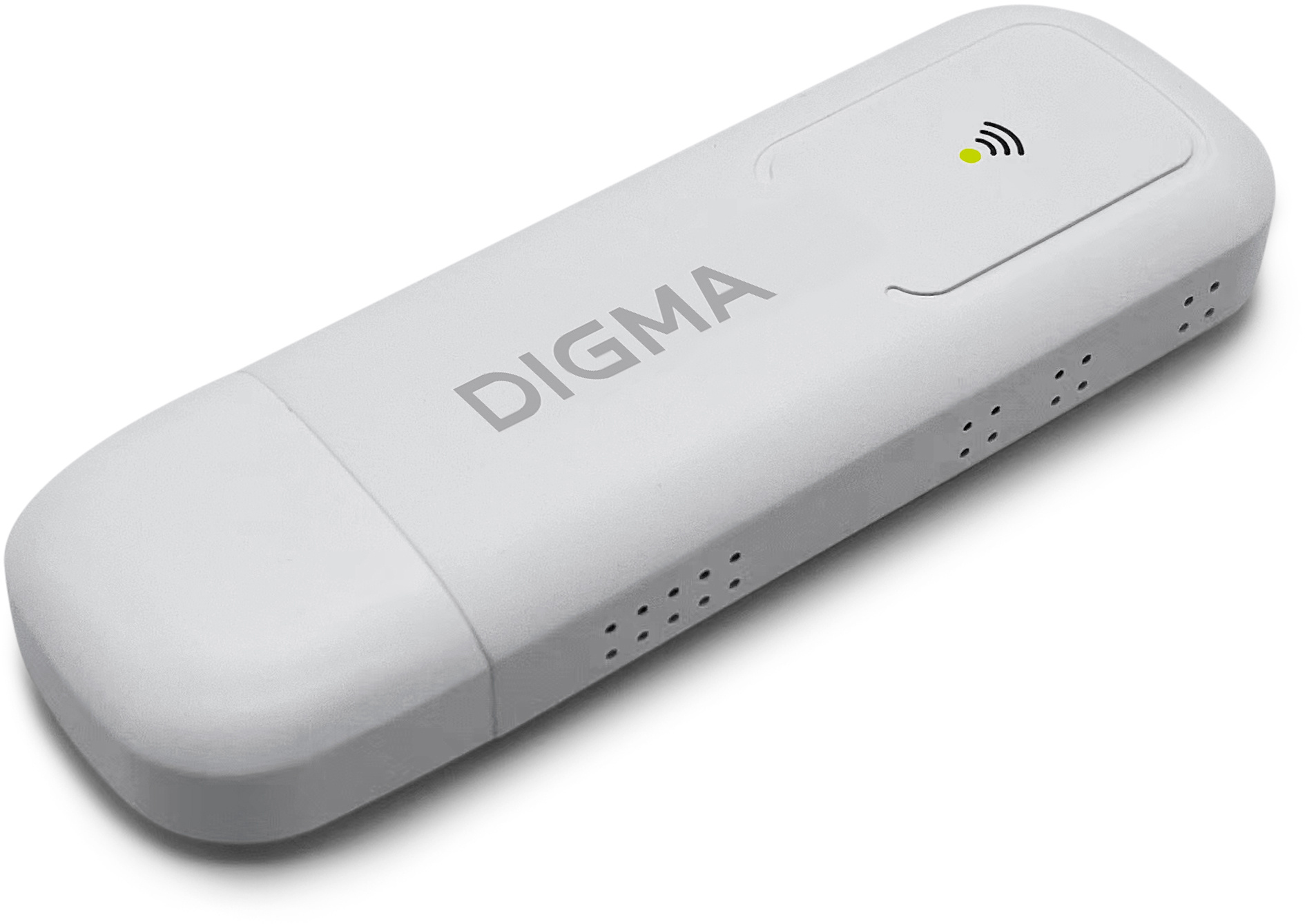 Модем 3G/4G Digma Dongle WiFi DW1960 USB Wi-Fi Firewall, белый