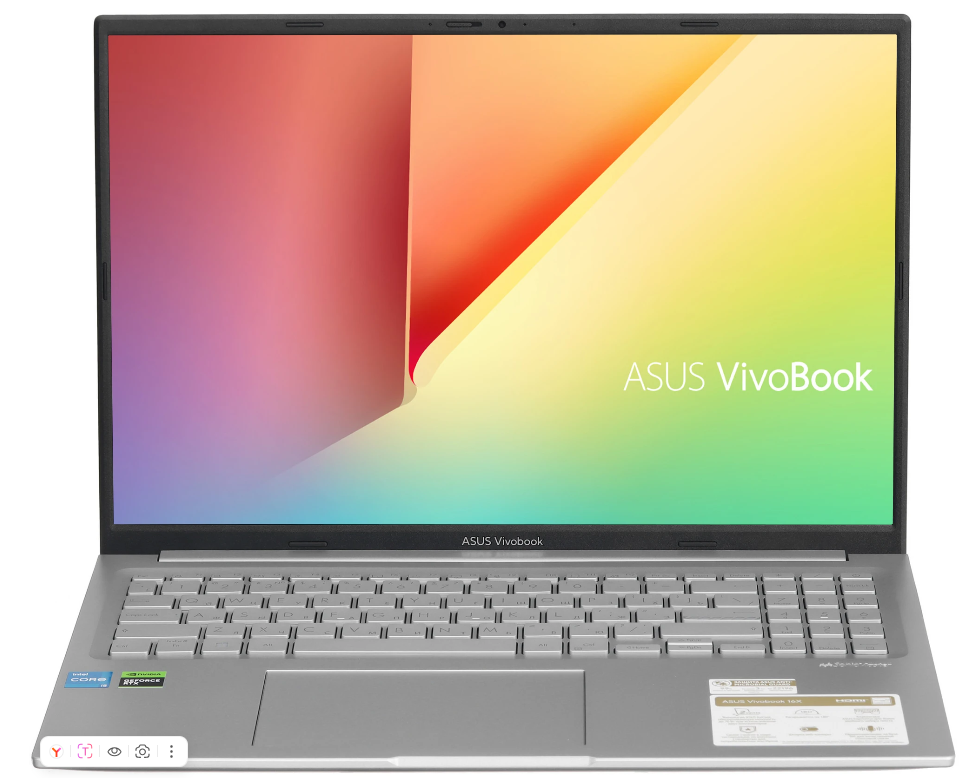 Ноутбук ASUS Vivobook 16X (K3605ZF-RP683) 16", i5-12500H/16/512/RTX2050, серебристый