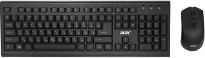 Беспроводной набор клавиатура + мышь Acer OKR120, черный