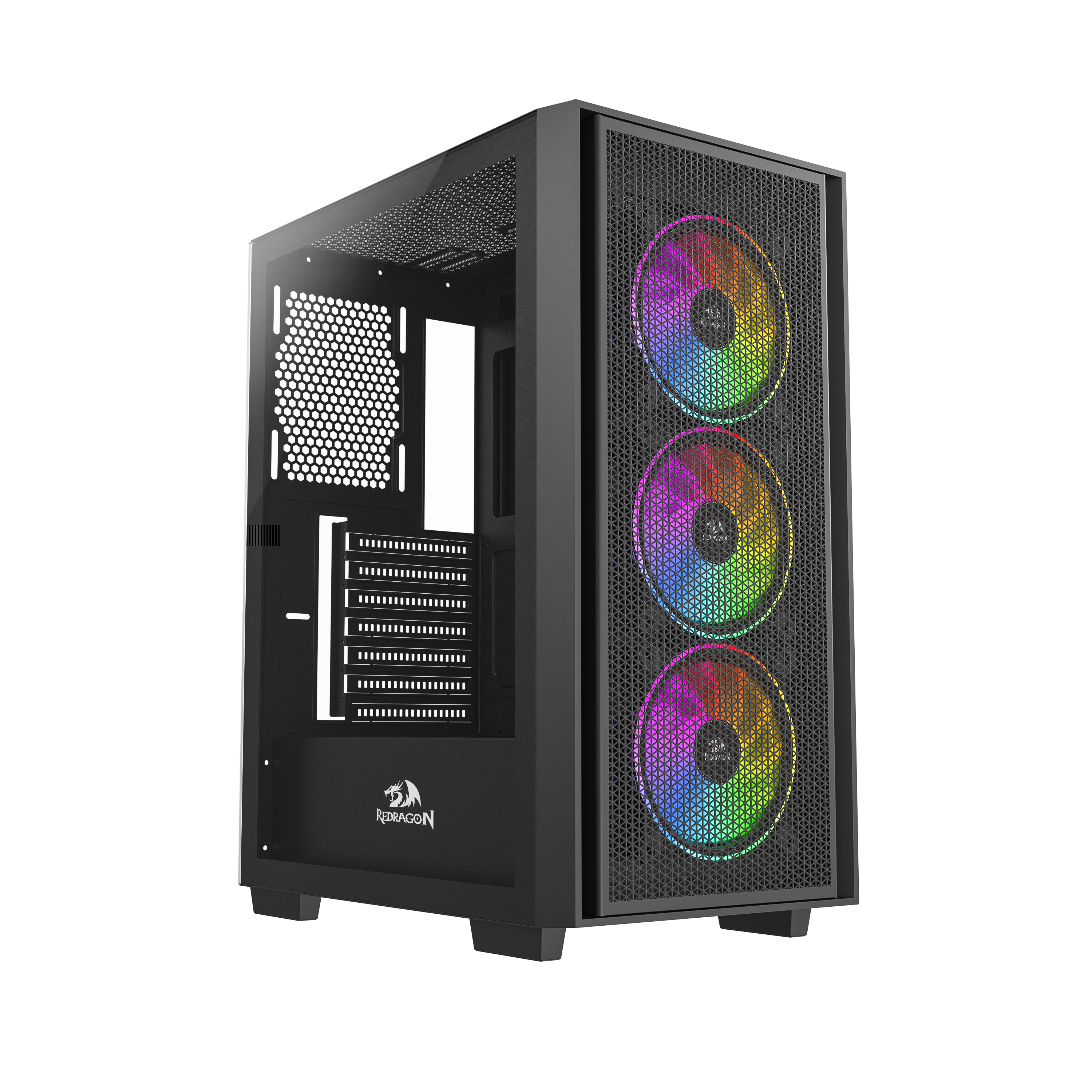 Корпус ATX без БП Redragon Paktis3, черный