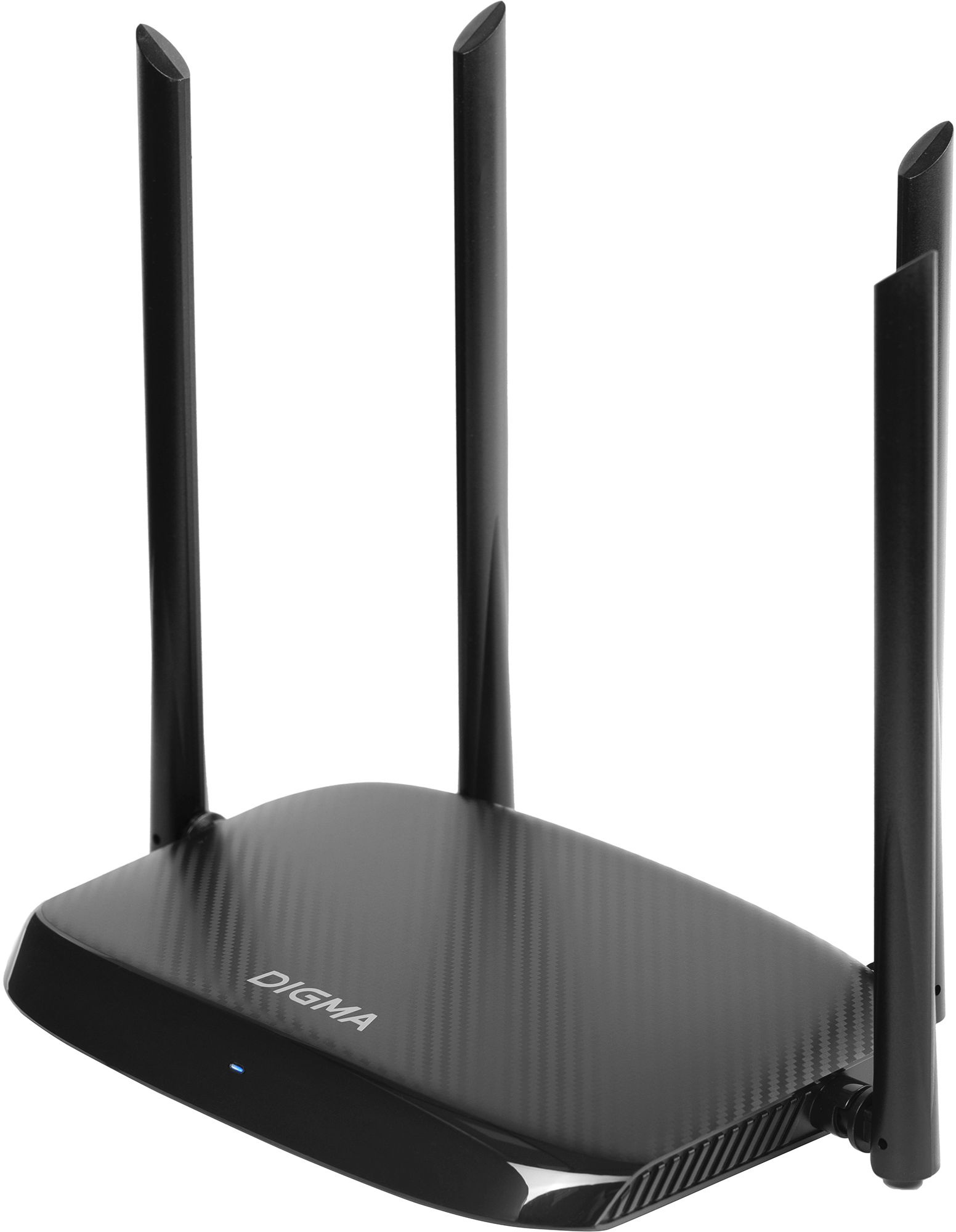 Беспроводной маршрутизатор Digma DWR-AC1202, черный