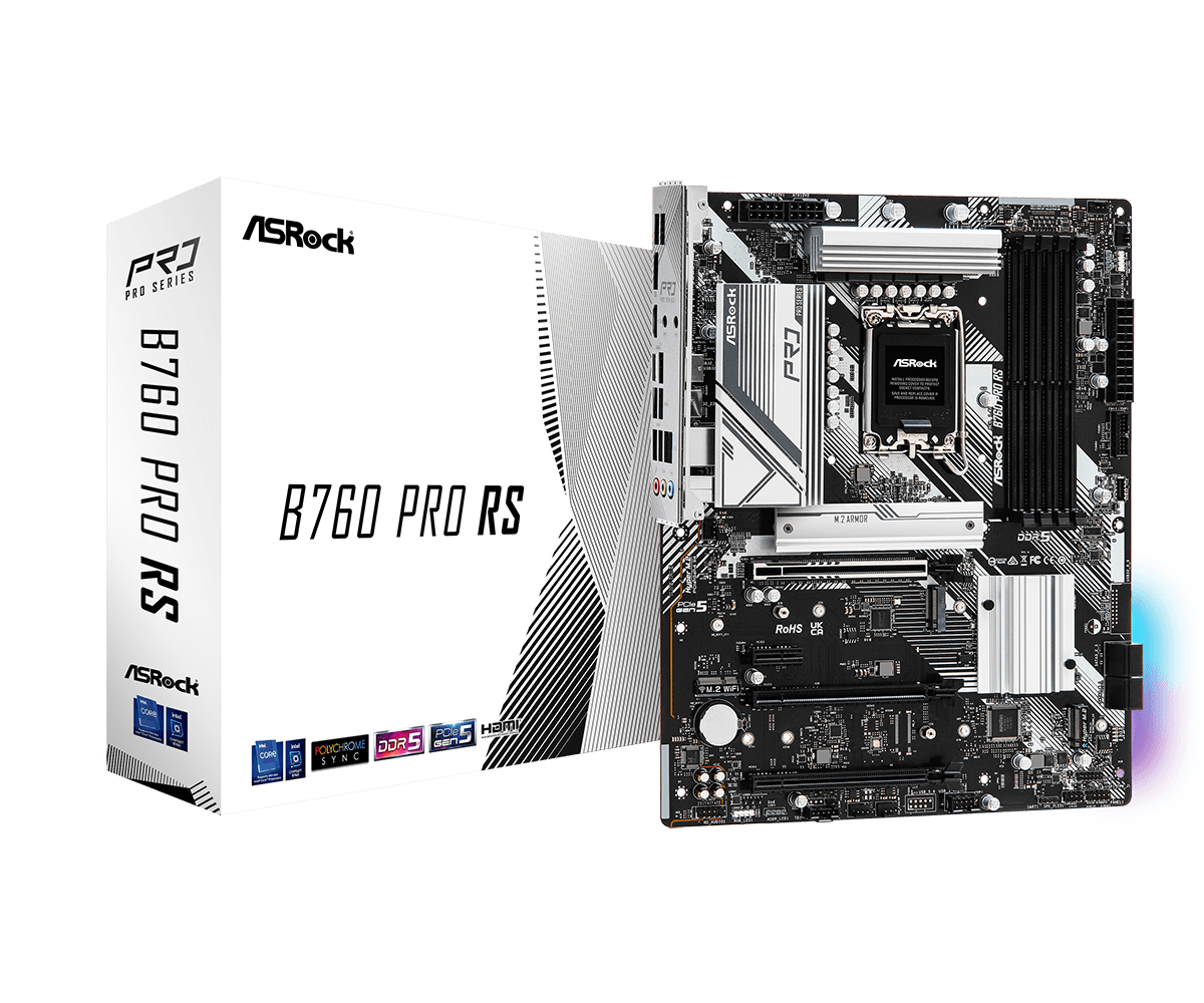 Материнская плата Socket 1700 ASRock B760 Pro RS