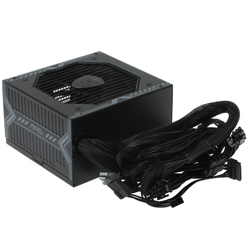 Блок питания 550W MSI MAG A550BN, 80+ Bronze