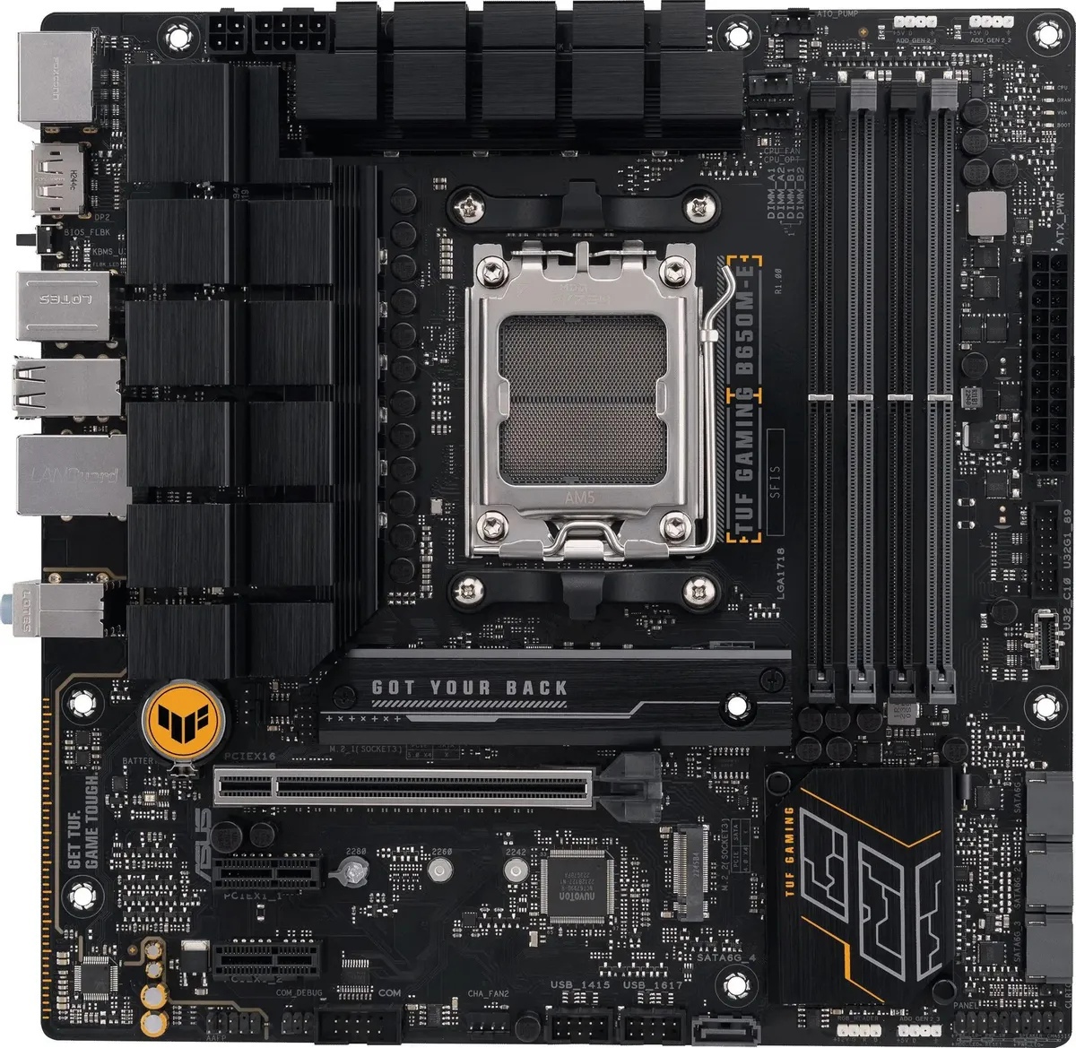 Материнская плата Socket AM5 ASUS TUF GAMING B650M-E