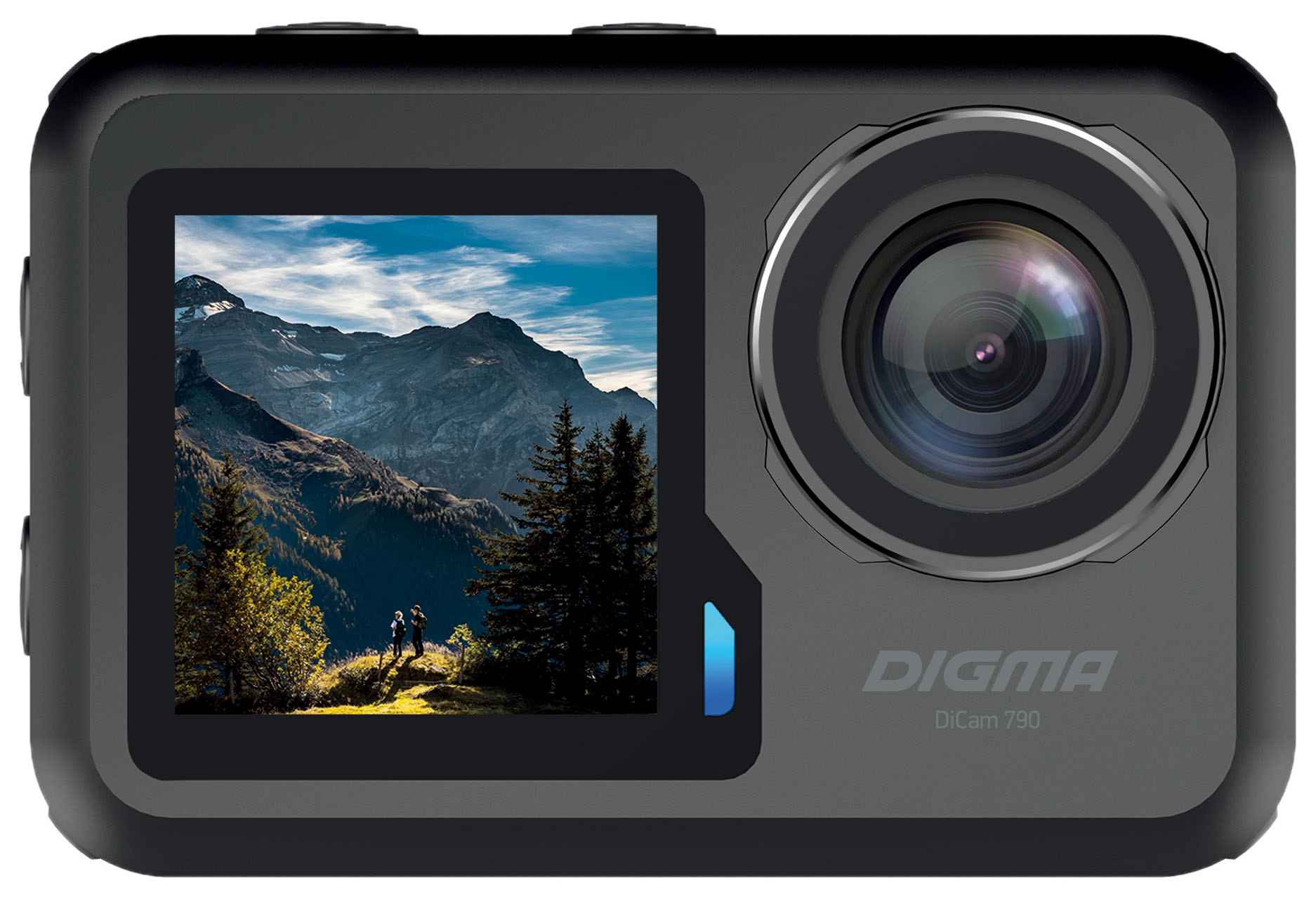 Экшн-камера Digma DiCam 790 12Mpix черный