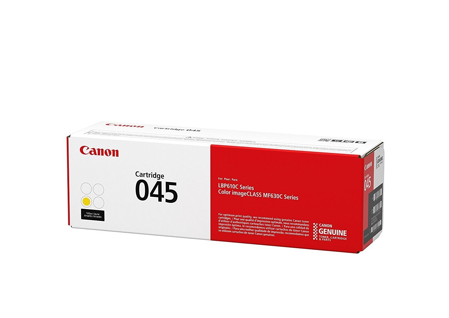 Картридж оригинальный Canon 045H Yellow для Canon MF630C/MF610C (2200стр.)