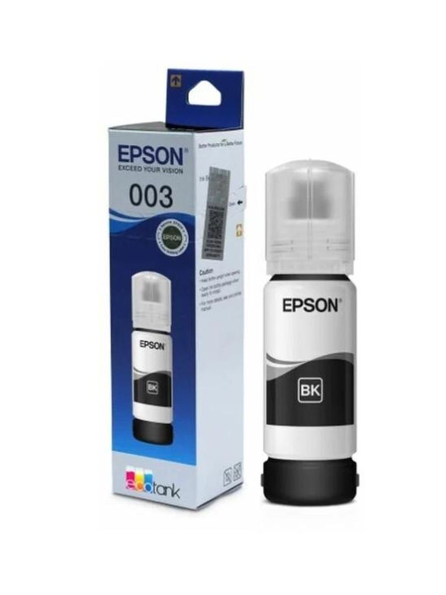 Чернила Epson 003 Black универсальные (C13T00V198)