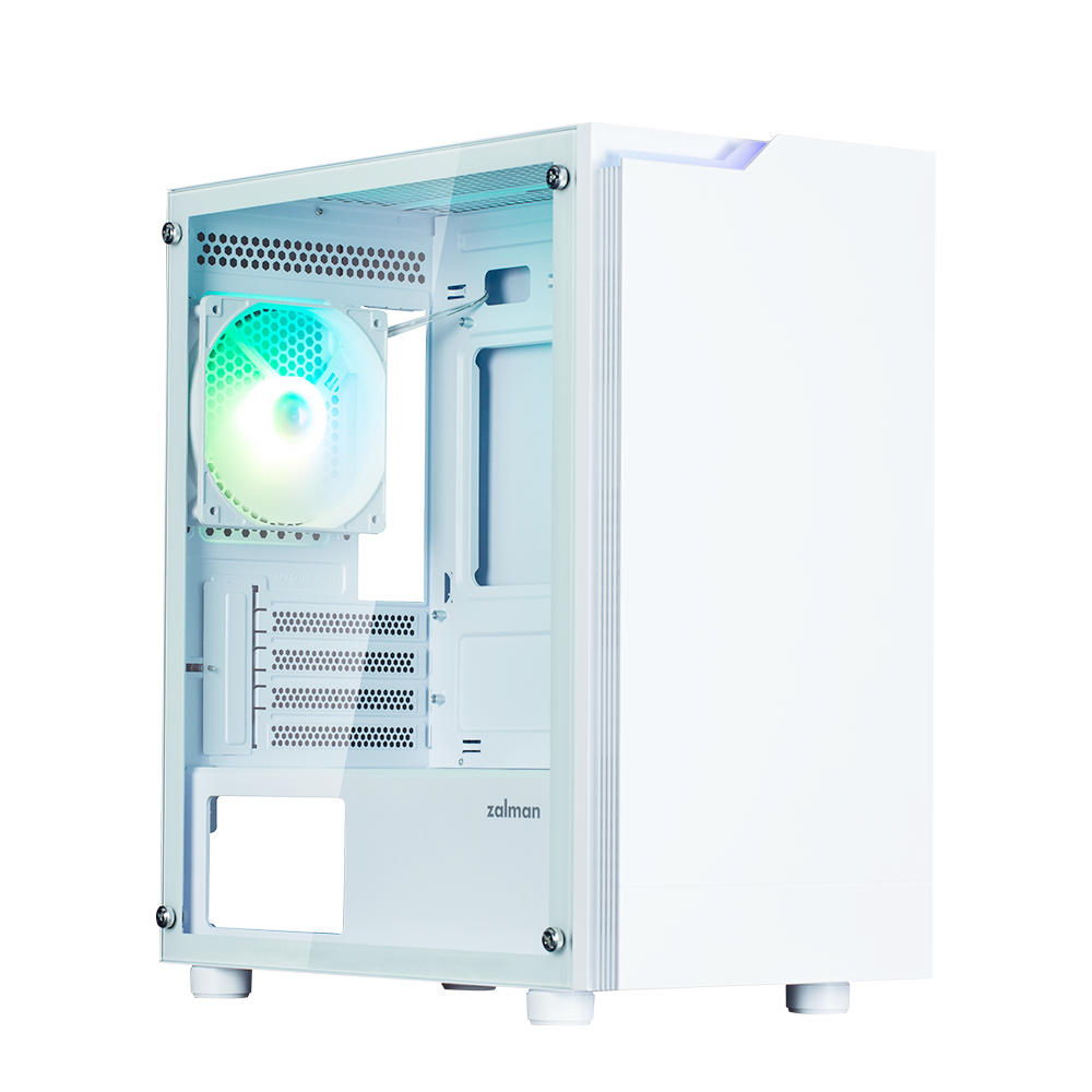 Корпус mATX без БП Zalman T4 PLUS, белый