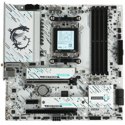 Материнская плата Socket AM5 MSI B850M GAMING PLUS WIFI
