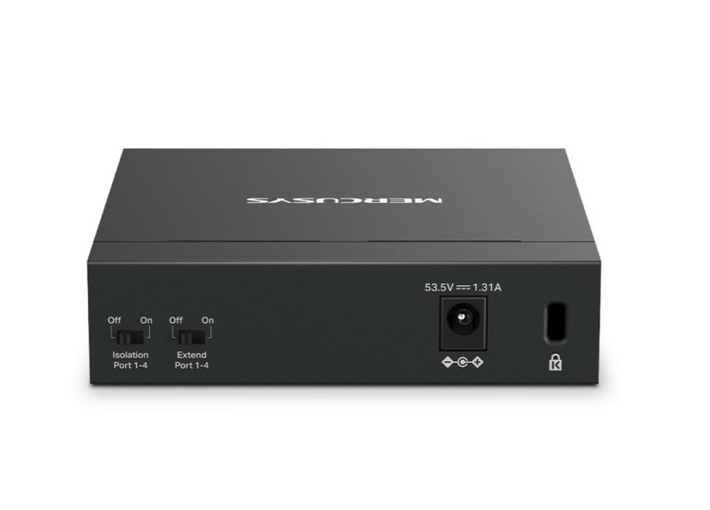 Коммутатор Mercusys MS105GP 5port, неуправляемый, PoE