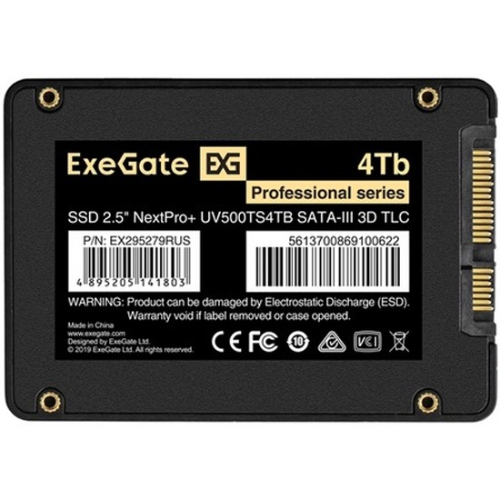 Накопитель SSD SATA 2,5" 4Tb ExeGate NextPro+ (EX295279RUS)