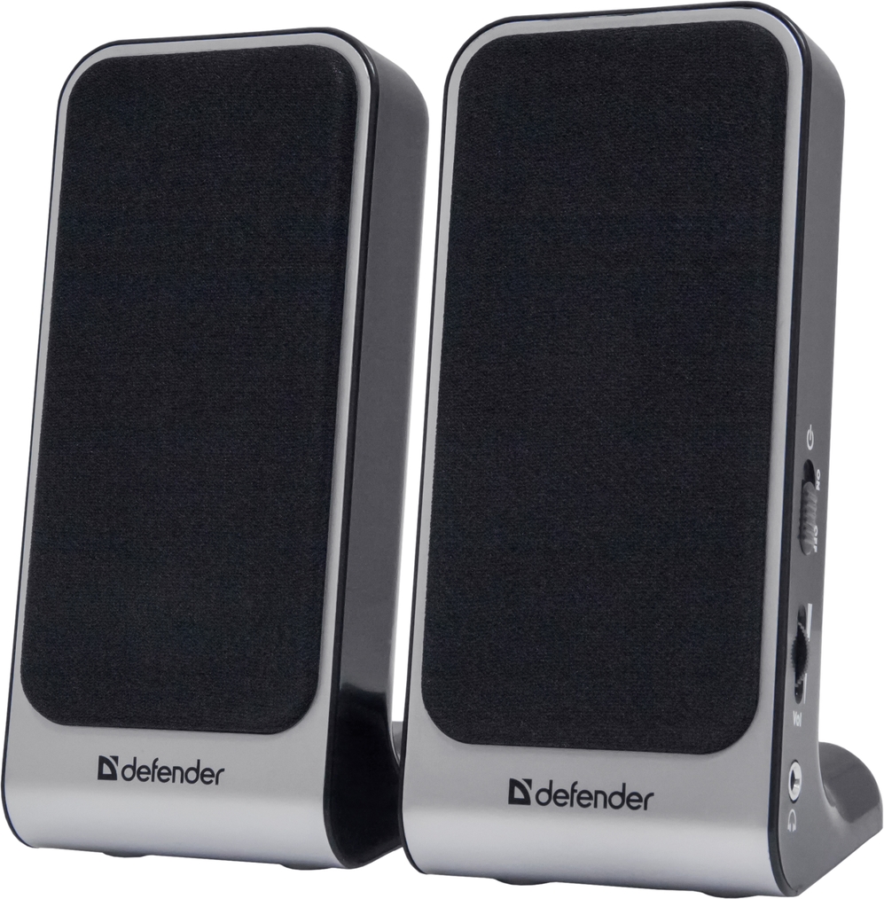 Акустика 2.0 Defender SPK-225 Black