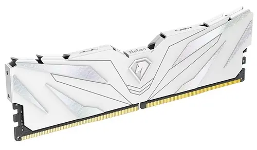 Модуль памяти DDR4 8Gb PC28800 3600Mhz Netac Shadow II NTSWD4P36SP-08W White, с радиатором