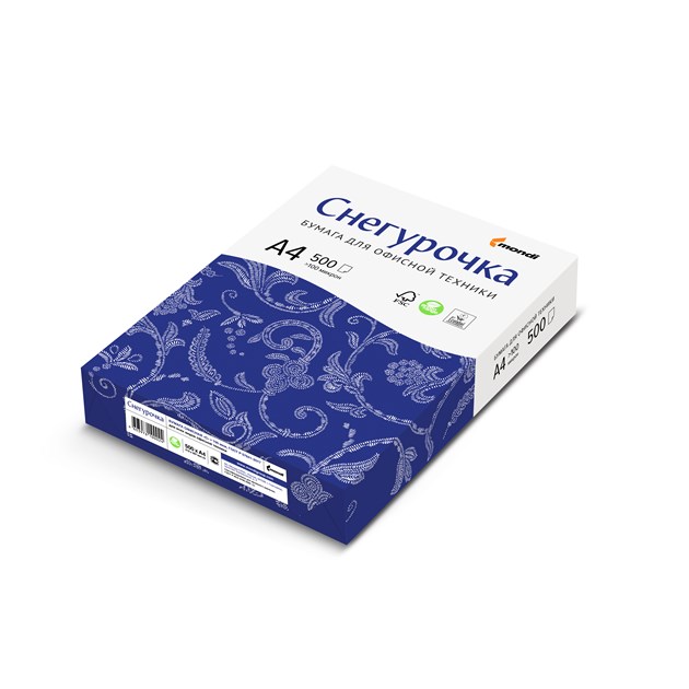 Бумага А4 500л 80gm Mondy Снегурочка