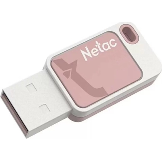 Флеш накопитель 64Gb USB2.0 Netac UA31 (NT03UA31N-064G-20PK), розовая