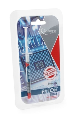 Термопаста Gembird FreOn Ultra GF-21-1.5, 1,5 г, шприц