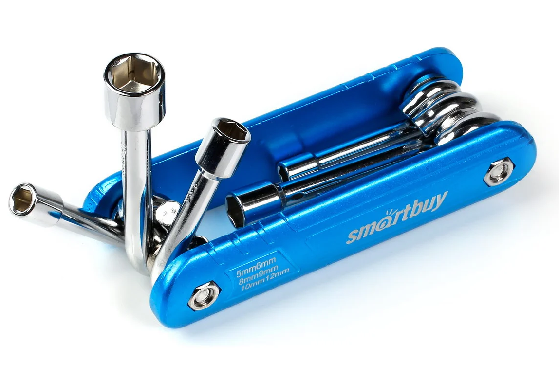 Набор велосипедный Smartbuy SBT-MTS-6, 6 шт, ключи накидн.