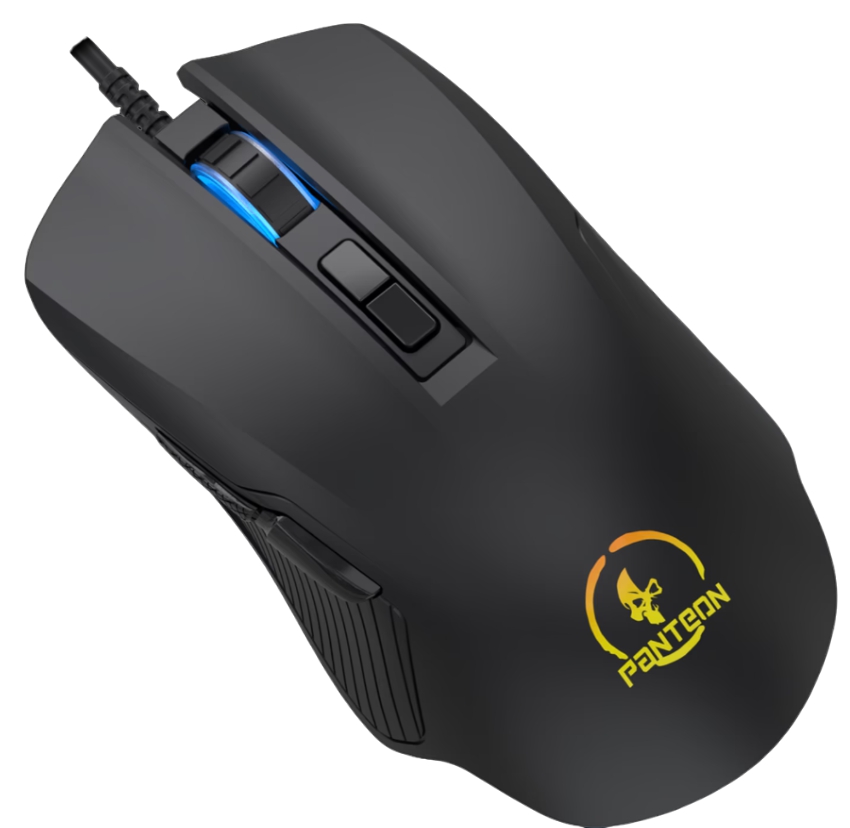 Мышь игровая PANTEON MS84, чёрная USB