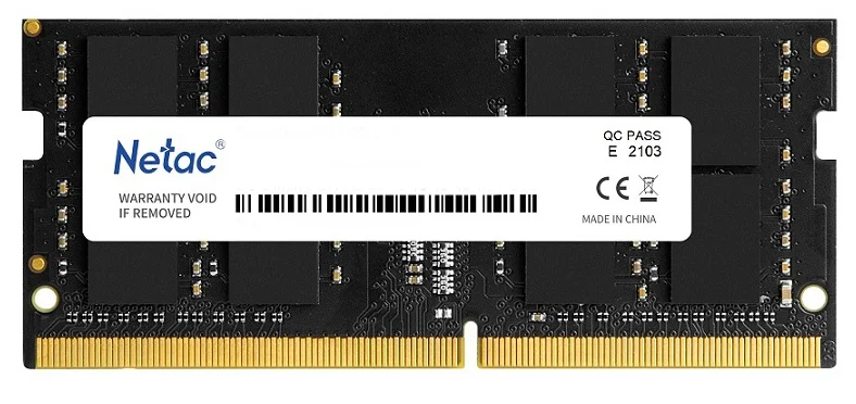 Модуль памяти SODIMM DDR4 16Gb PC21300 2666MHz Netac NTBSD4N26SP-16