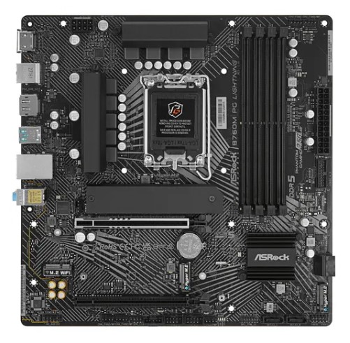 Материнская плата Socket 1700 ASRock B760M PG Lightning DDR5