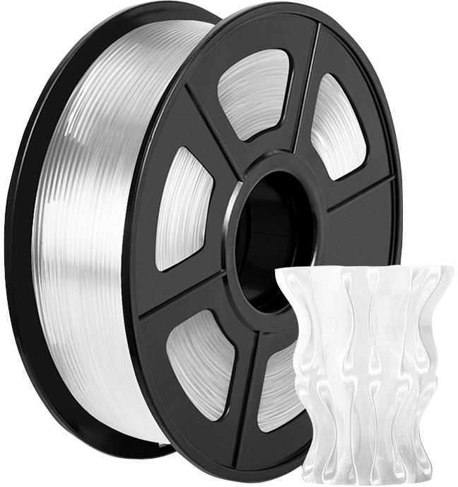 Пластик для 3D принтера Cactus CS-3D-PETG1KG-T-WHITE PETG d1.75мм 1кг L316м 1цв., белый