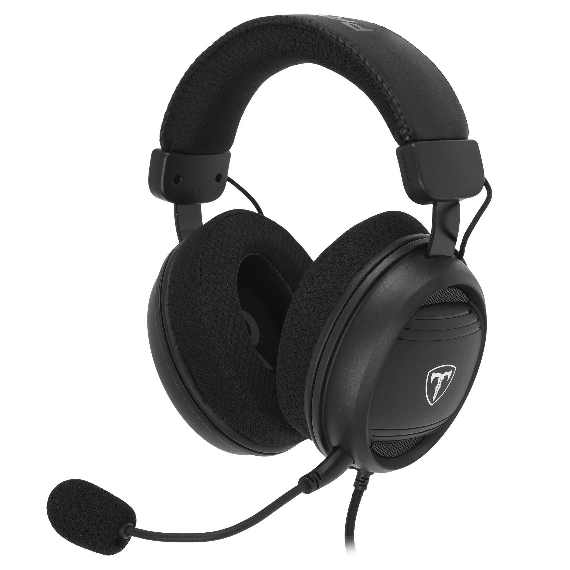 Гарнитура игровая T-Line Pantera, черный, провод 1,5 м.