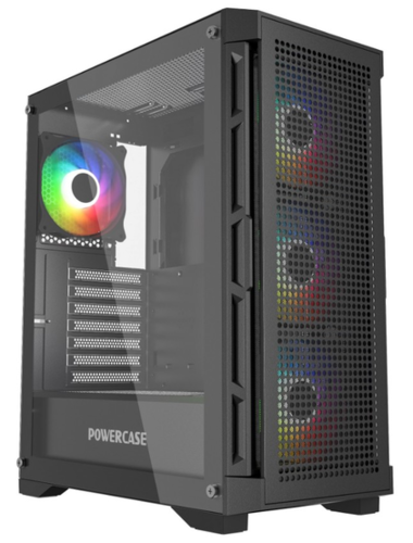 Корпус ATX без БП Powercase Ultimate Black (CUB-A4)